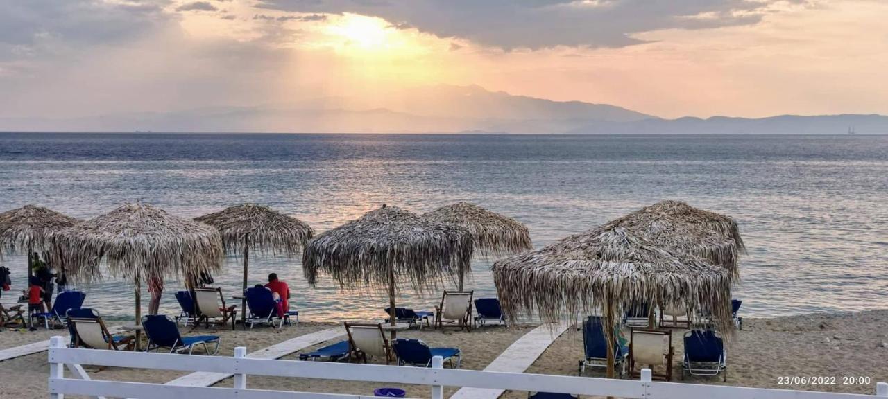 Villa Aggelos Skala Sotiros Buitenkant foto