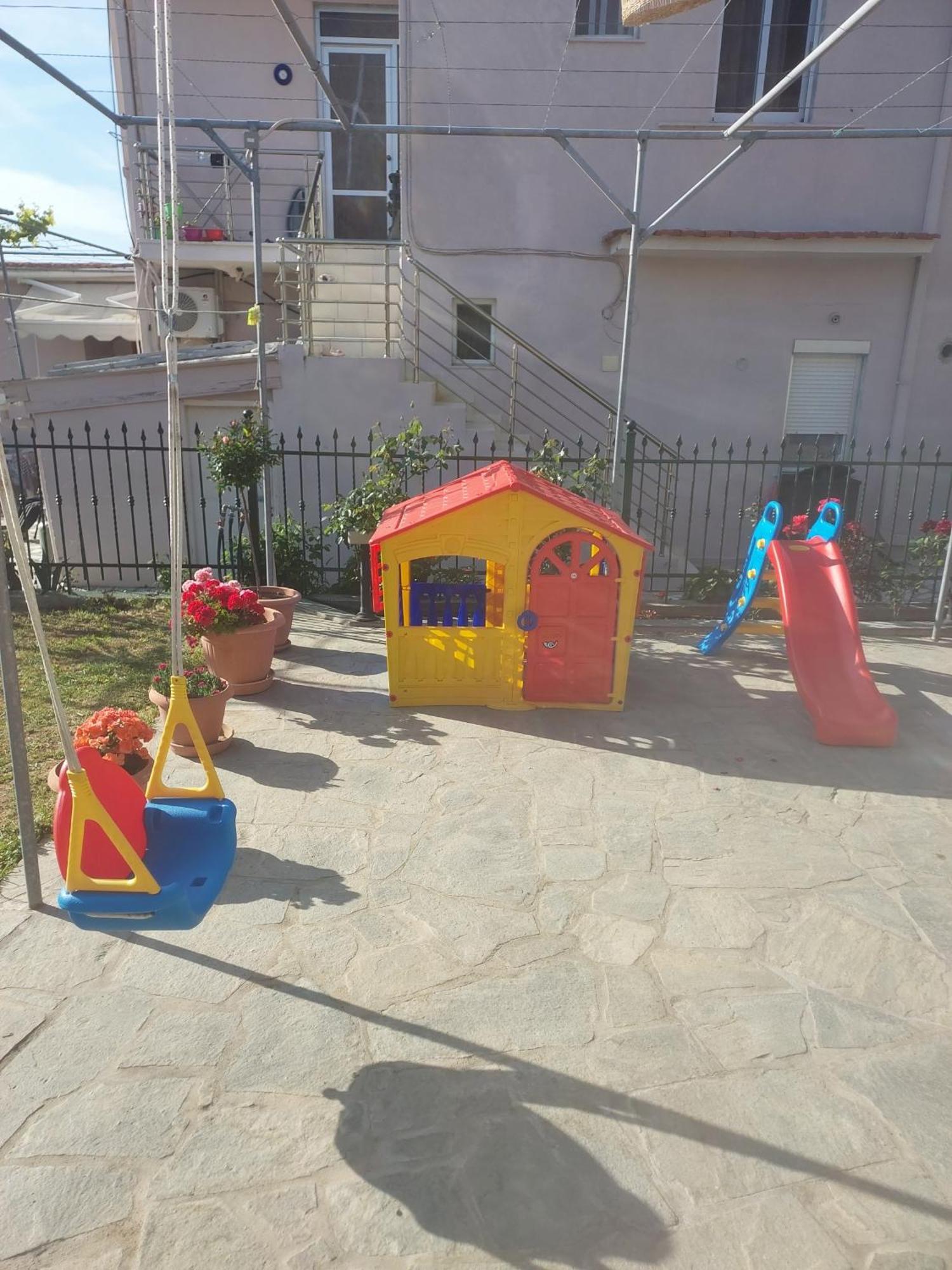 Villa Aggelos Skala Sotiros Buitenkant foto