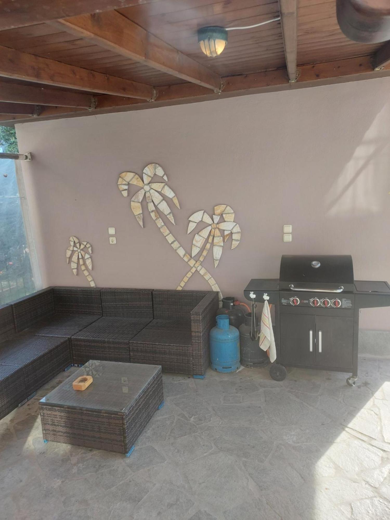 Villa Aggelos Skala Sotiros Buitenkant foto